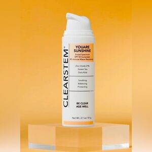 Brand new , never opened Clearstem sheer , lightweight sunscreen.